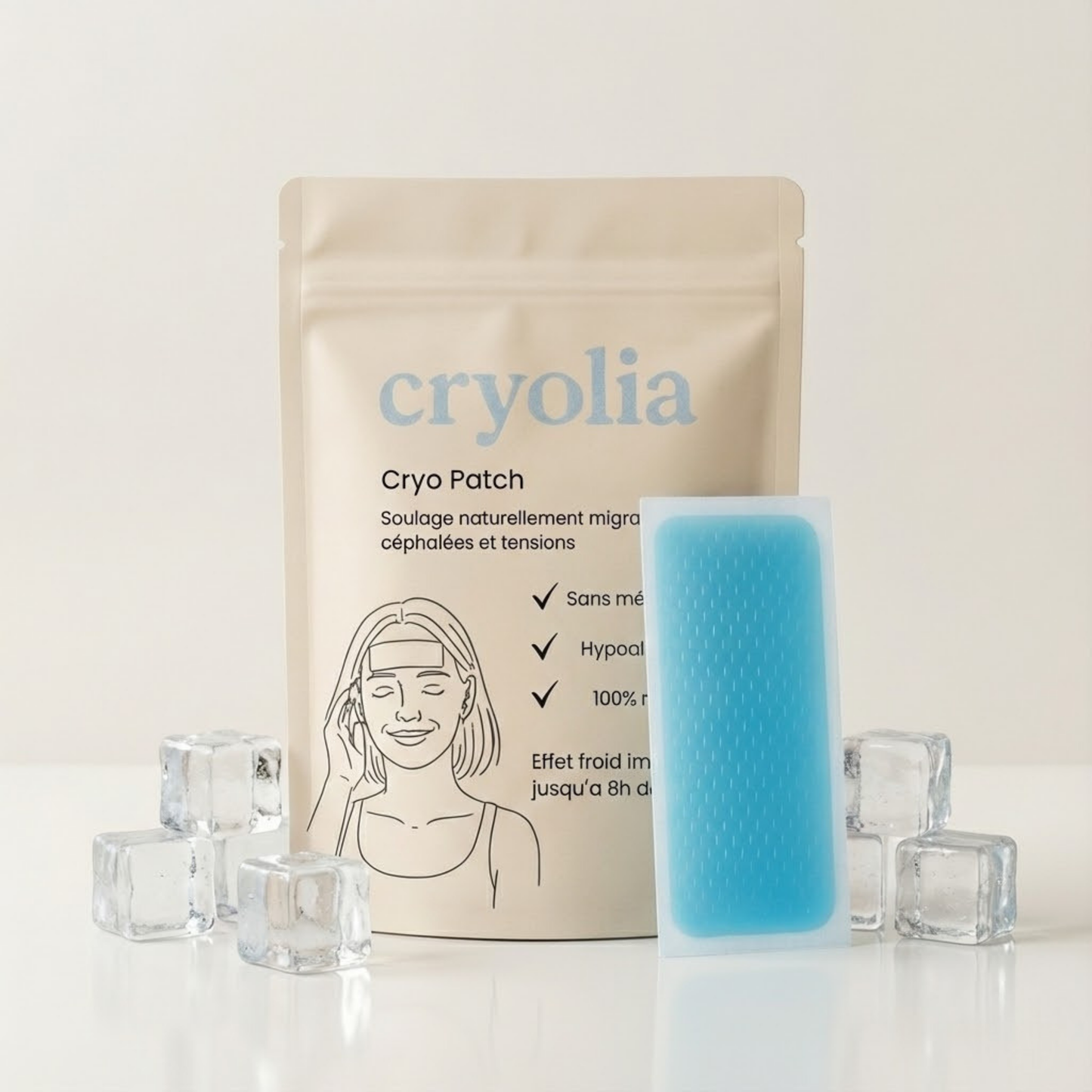 Cryo Patch : 8h contre migraines