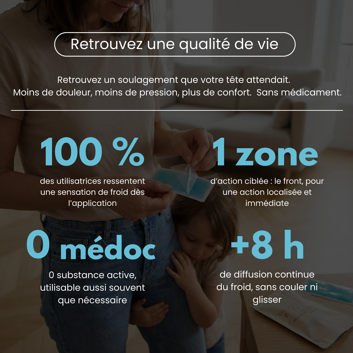 Cryo Patch : 8h contre migraines