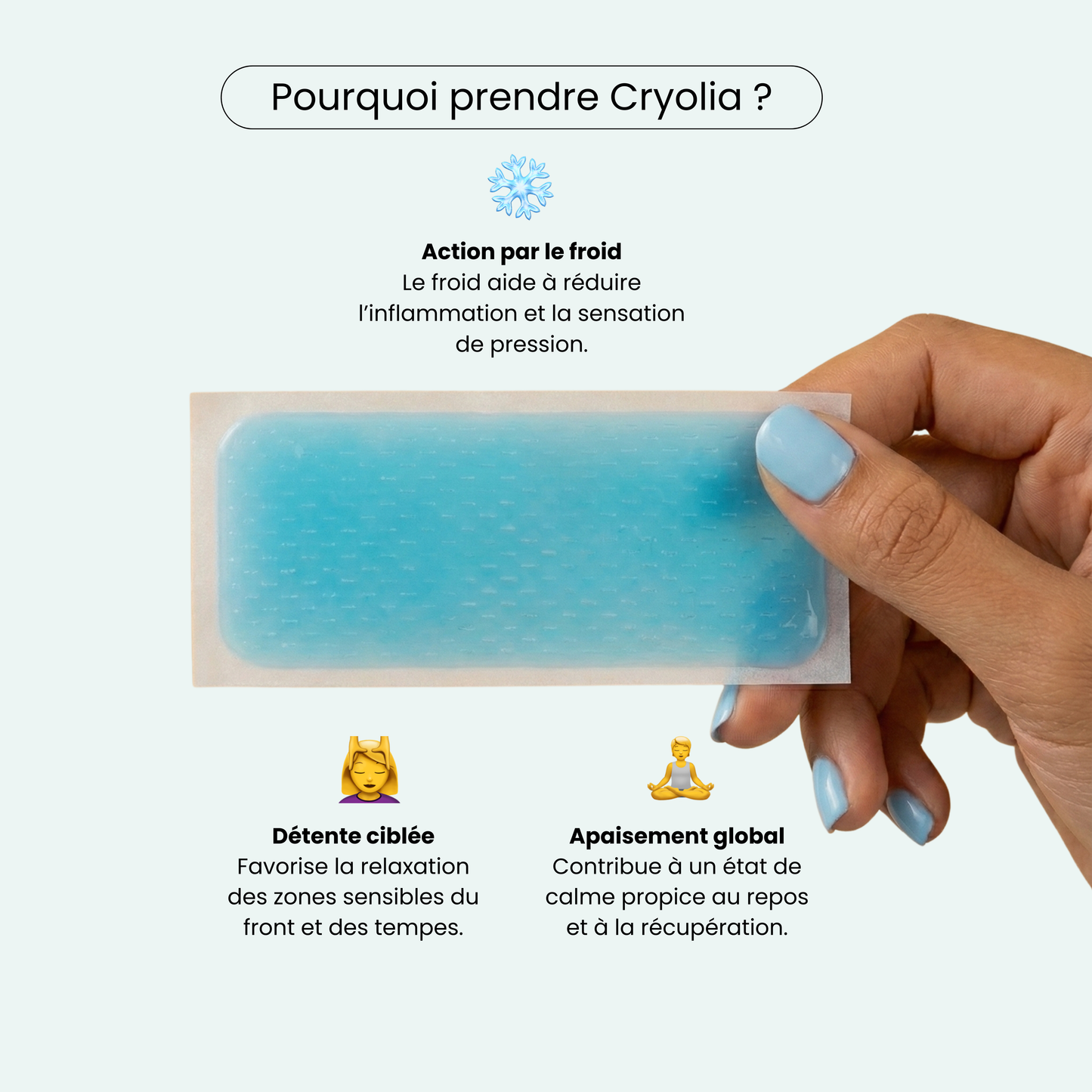 Cryo Patch : 8h contre migraines