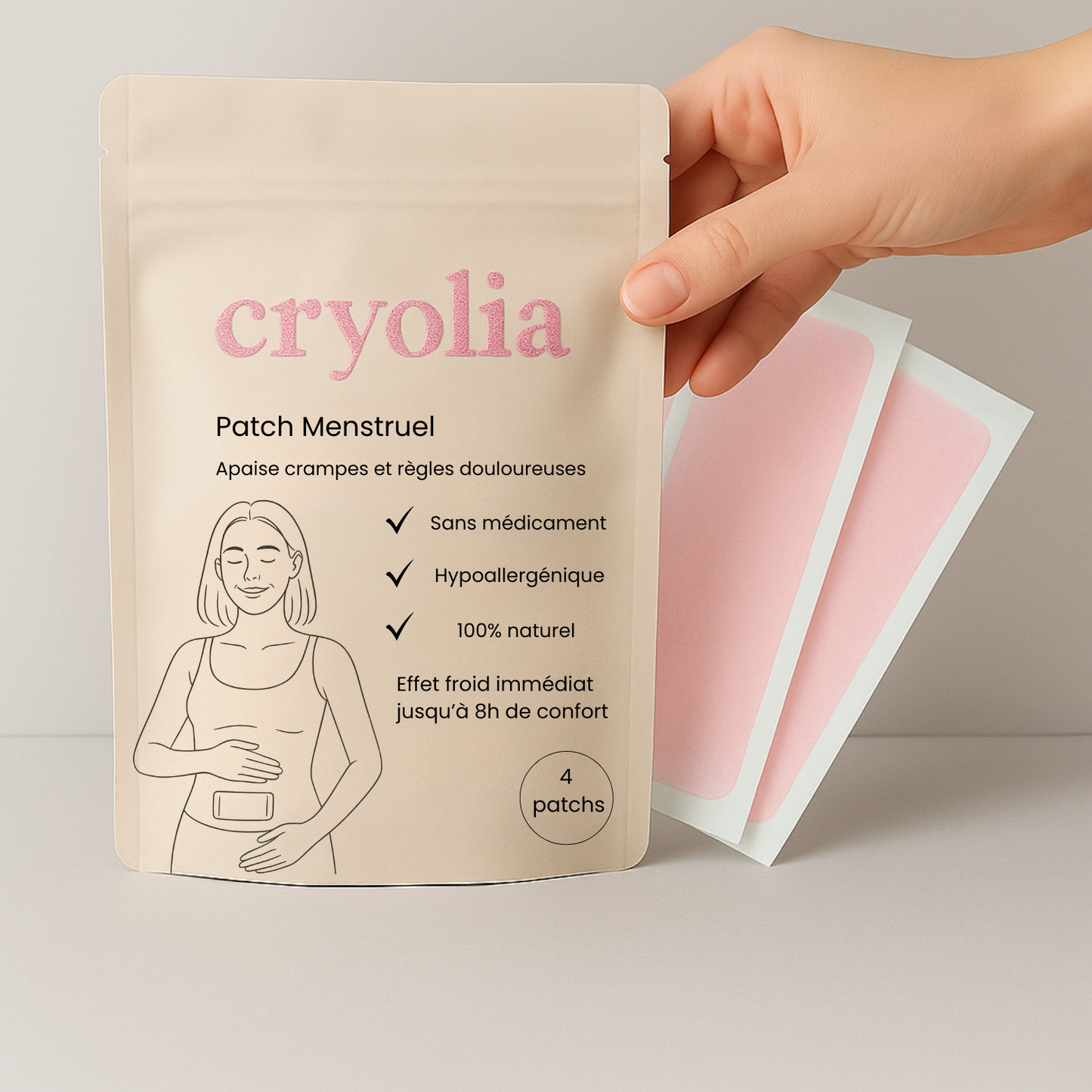 Patch Menstruel : 8h de confort sans douleurs
