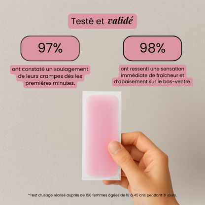 Patch Menstruel : 8h de confort sans douleurs